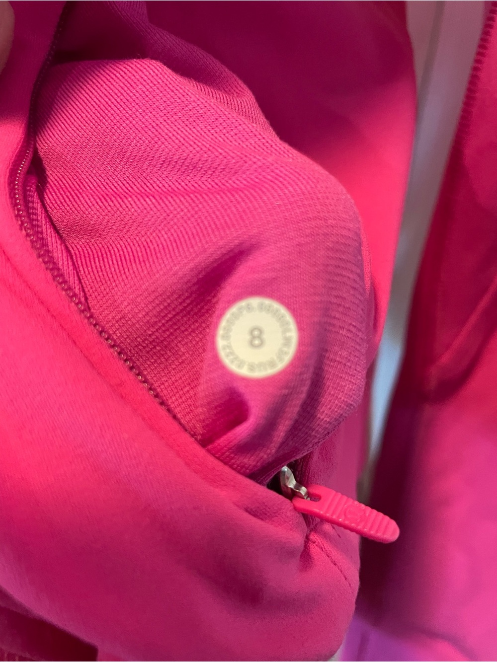 Lululemon Pink Full Zip Jacket - Picture 5 of 9